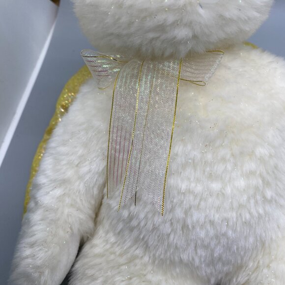 Ty Original Beanie Buddies 2000 Halo II Angel Bear - Picture 4 of 10